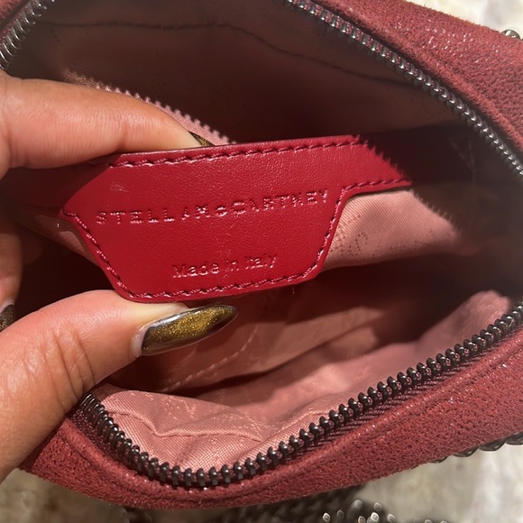 Stella McCartney Red Wine Bag - Picture 5 of 9